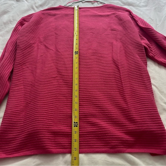 Style & Co Women’s Pink Boatneck Ribbed Sweater Rayon Nylon XXL - Picture 11 of 11